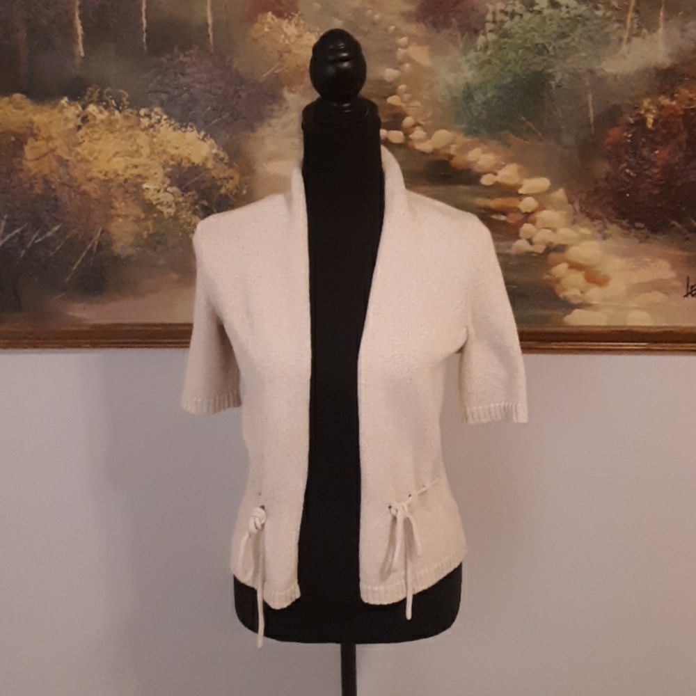 Talbots knit short sleeve top